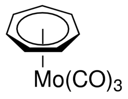 Cycloheptatriene molybdenum tricarbonyl - CAS:12125-77-8 - Tricarbonyl(cycloheptatriene)molybdenum(0), 49lybdenum,tricarbonyl[(1,2,3,4,5,6-eta)-1,3,5-cycloheptatriene]-, Tricarbonyl(eta-1,3,5-cycloheptatriene)molybdenum